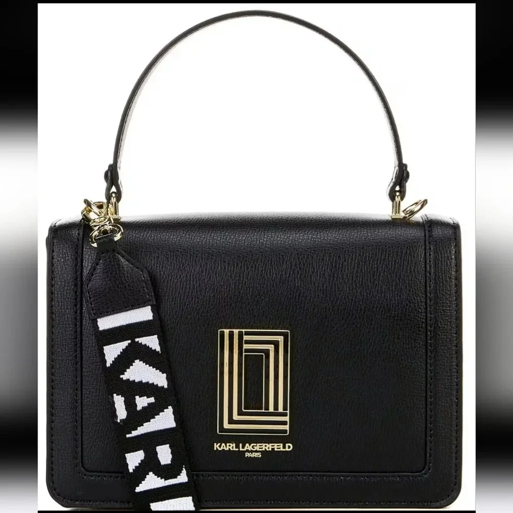 NWT KARL LAGERFELD PARIS CROSSBODY BAG - Picture 1 of 10